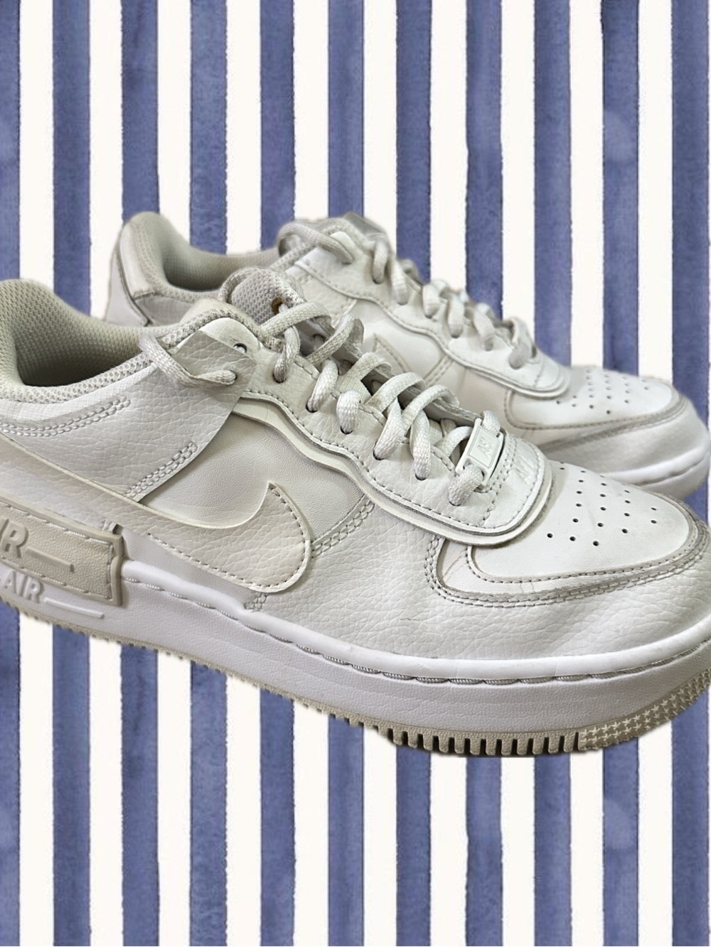 Nike Air Force Triple White Sneakers Women’s 7.5 - Good Condition